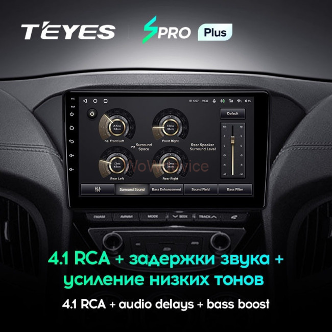 Штатная магнитола Teyes SPRO Plus 4/32 Hyundai Rohens Coupe 2012+ F3