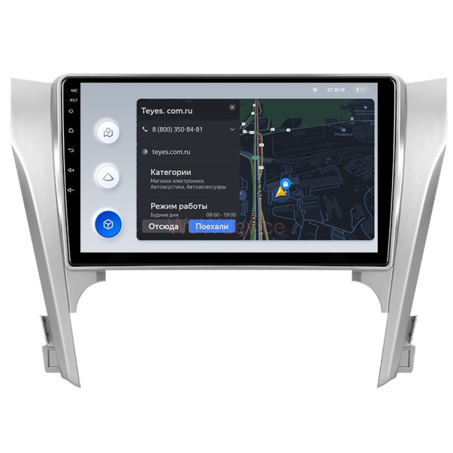Штатная магнитола Teyes X1 4G 2/32 Toyota Camry 7 XV 50 55 (2011-2014) Тип-B