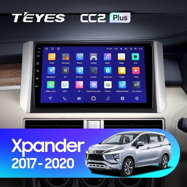 Штатная магнитола Teyes CC2 Plus 3/32 Mitsubishi Xpander (2017-2020)