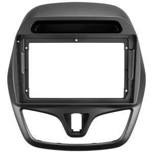 Рамка магнитолы 9.0" (цв.Черный) для CHEVROLET Spark (M400), Beat 2015+ / DAEWOO Matiz 2015+