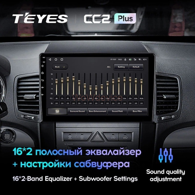 Штатная магнитола Teyes CC2 Plus 6/128 Kia Sorento 2 XM (2009-2012) Тип-A