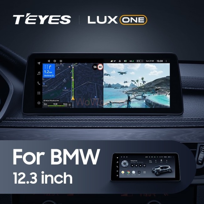 Штатная магнитола Teyes LUX ONE BMW 3-Series F30 / F31 (NBT) (2012-2016)