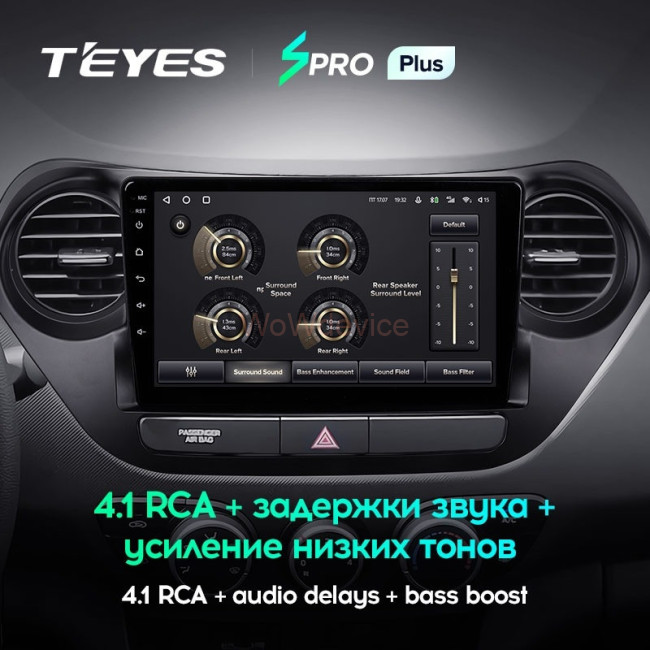 Штатная магнитола Teyes SPRO Plus 4/32 Hyundai i10 (2013-2016)