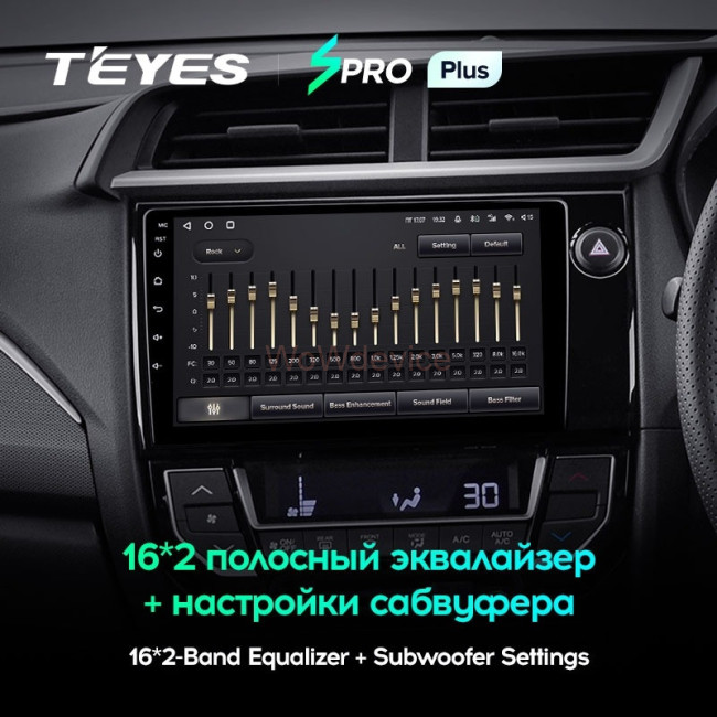 Штатная магнитола Teyes SPRO Plus 6/128 Honda BRV (2015-2019) Правый руль