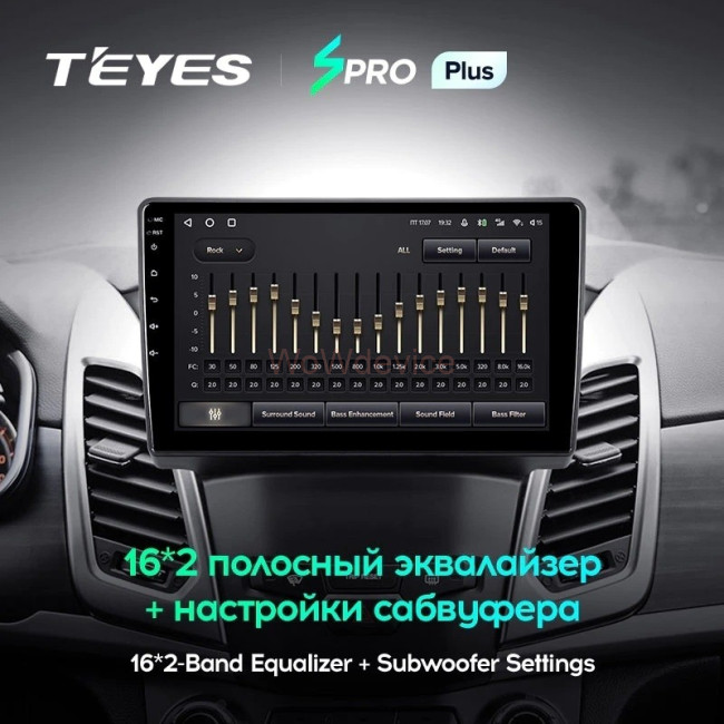 Штатная магнитола Teyes SPRO Plus 6/128 SsangYong Korando 3 (2013-2017)
