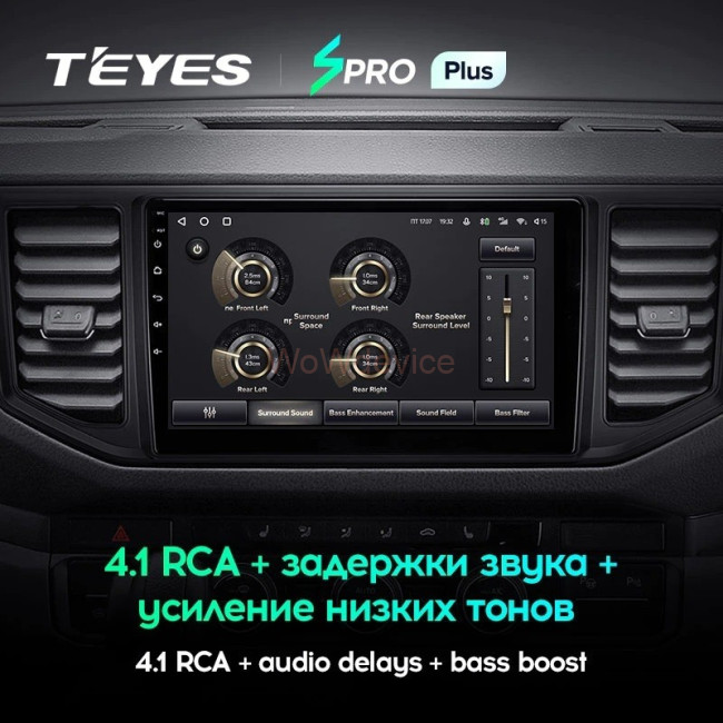 Штатная магнитола Teyes SPRO Plus 6/128 Volkswagen Crafter (2017-2021)