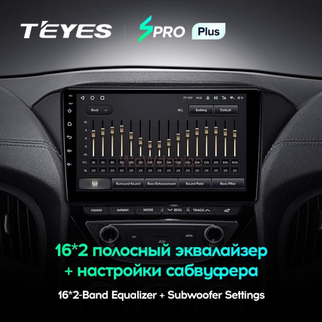 Штатная магнитола Teyes SPRO Plus 4/64 Hyundai Rohens Coupe 2012+ F3