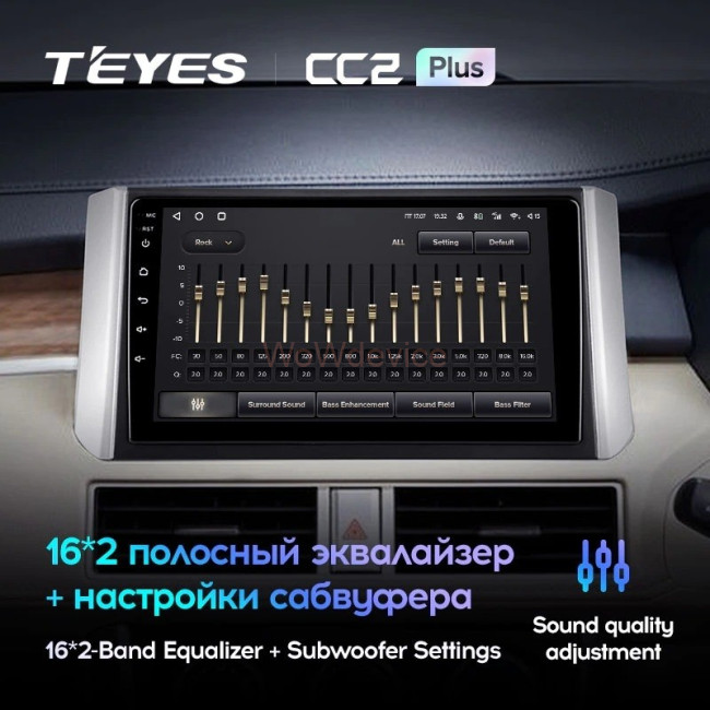 Штатная магнитола Teyes CC2 Plus 4/64 Mitsubishi Xpander (2017-2020)