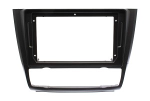 Рамка магнитолы 9.0" (цв.Черный) для BMW 1-Series (E81, 82, 87, 88) 2007-2011