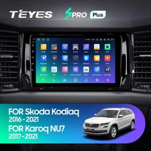 Штатная магнитола Teyes SPRO Plus 4/64 Skoda Karoq (2017-2022) Тип-B