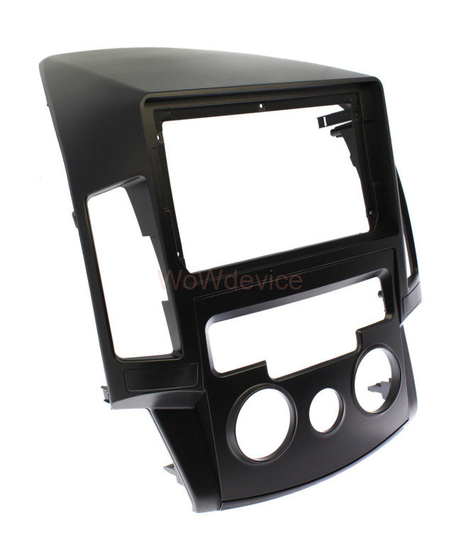 Рамка магнитолы 9.0" (цв.Черный) для HYUNDAI i-30 (FD) 2008-2011 Левый руль / Кондиционер