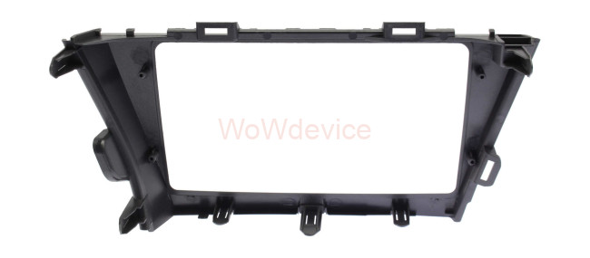 Рамка магнитолы 9.0" (цв.Черный) для TOYOTA Prius 2013+ Левый руль