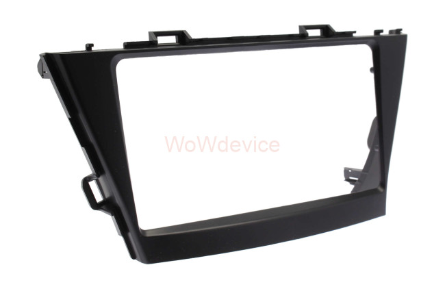 Рамка магнитолы 9.0" (цв.Черный) для TOYOTA Prius 2013+ Левый руль