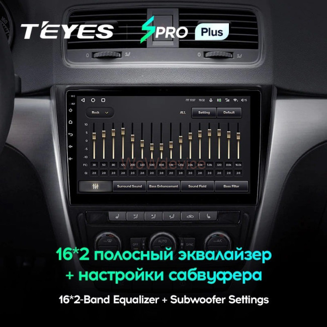 Штатная магнитола Teyes SPRO Plus 3/32 Skoda Yeti (2009-2015)