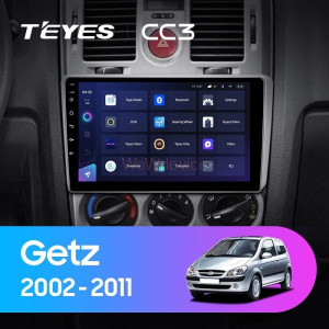 Штатная магнитола Teyes CC3L 4/32 Hyundai Getz (2002-2011) F2