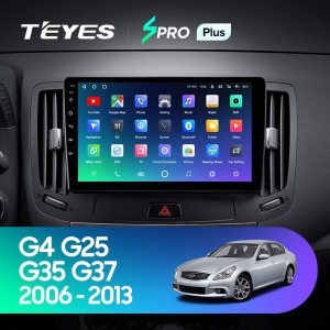 Штатная магнитола Teyes SPRO Plus 6/128 Infiniti G4 G25 G35 G37 (2006-2013)