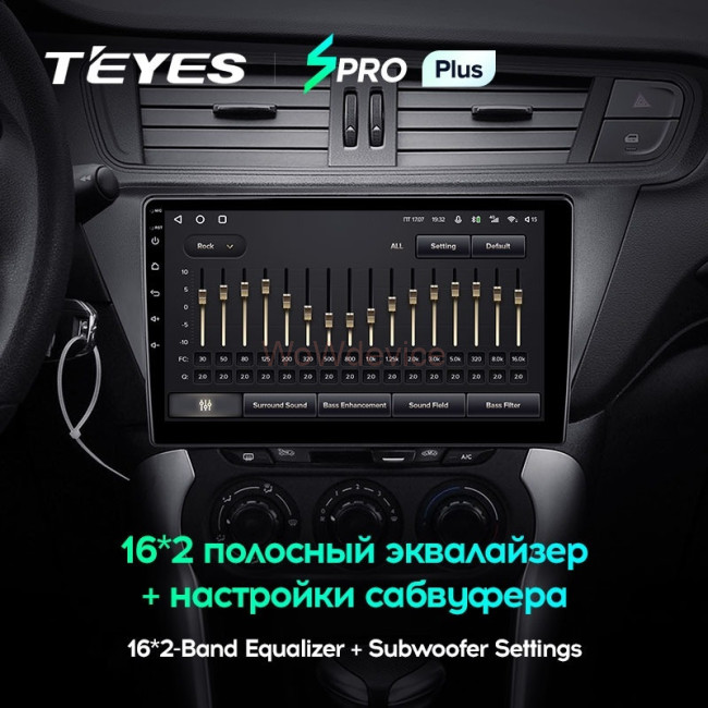 Штатная магнитола Teyes SPRO Plus 4/64 Citroen C3-XR (2010-2018) (F2)