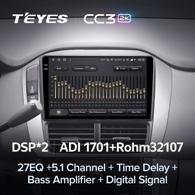 Штатная магнитола Teyes CC3 2K 4/64 Honda Pilot 1 (2005-2008) Штатная магнитола Teyes CC3 2K 4/64 Honda Pilot 1 (2005-2008)