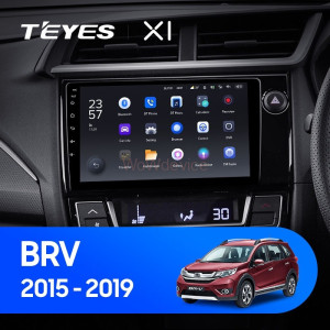 Штатная магнитола Teyes X1 4G 2/32 Honda BRV (2015-2019) Правый руль