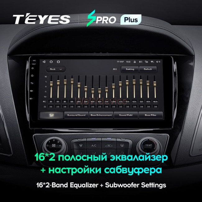 Штатная магнитола Teyes SPRO Plus 6/128 JAC Refine S5 (2013-2019)