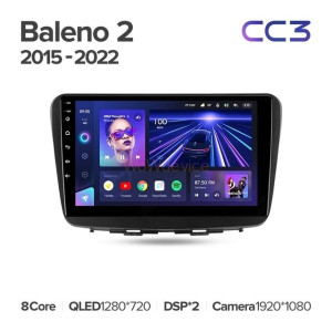 Штатная магнитола Teyes CC3 6/128 Suzuki Baleno 2 (2015-2022)