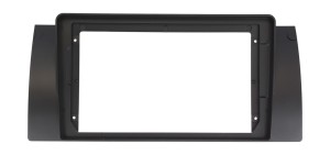 Рамка магнитолы 9.0" (цв.Черный) для BMW 5-Series (E39) 1995-2003