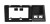 Рамка магнитолы 10.2" (цв.Черный) для HONDA StepWGN 1996-1999 Правый руль