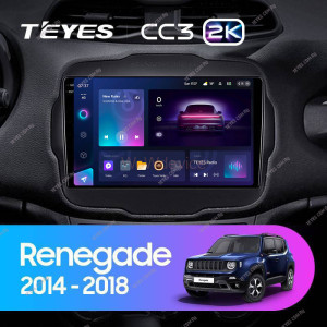 Штатная магнитола Teyes CC3 2K 3/32 Jeep Renegade (2014-2018)