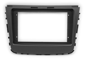 Рамка магнитолы 9.0" (цв.Черный) для SSANG YONG Rexton 2017+; Musso 2018+