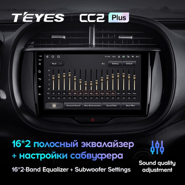 Штатная магнитола Teyes CC2 Plus 6/128 Kia Soul (2019-2020) Штатная магнитола Teyes CC2 Plus 6/128 Kia Soul (2019-2020)