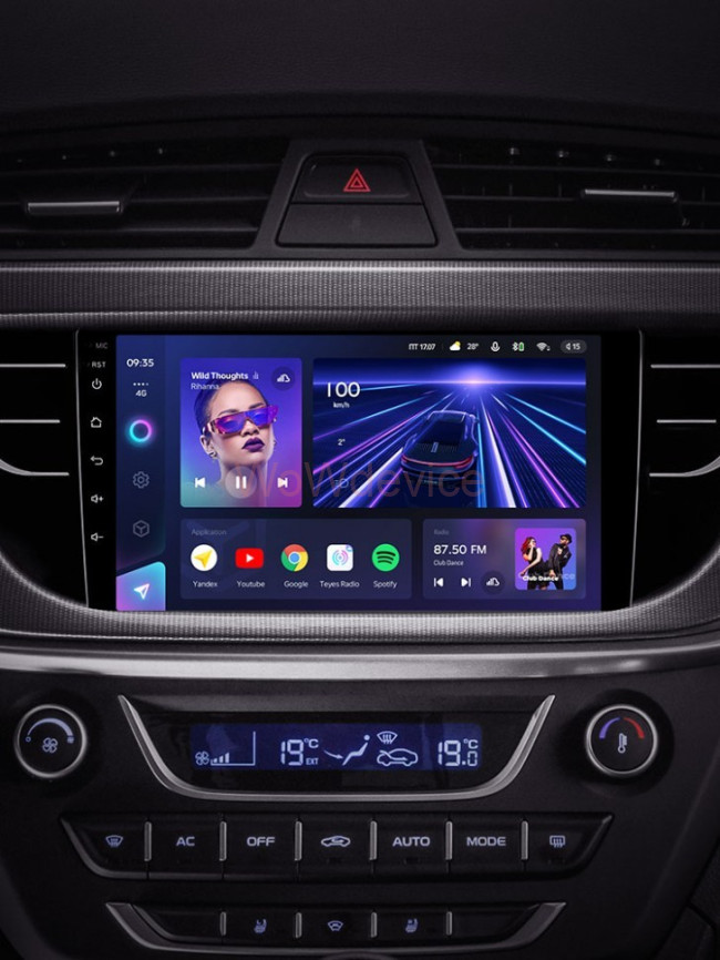 Штатная магнитола Teyes CC3 3/32 Geely Atlas NL-3 (2016-2020)