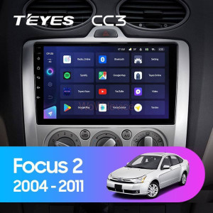 Штатная магнитола Teyes CC3L 4/32 Ford Focus 2 Mk 2 (2005-2010) F1