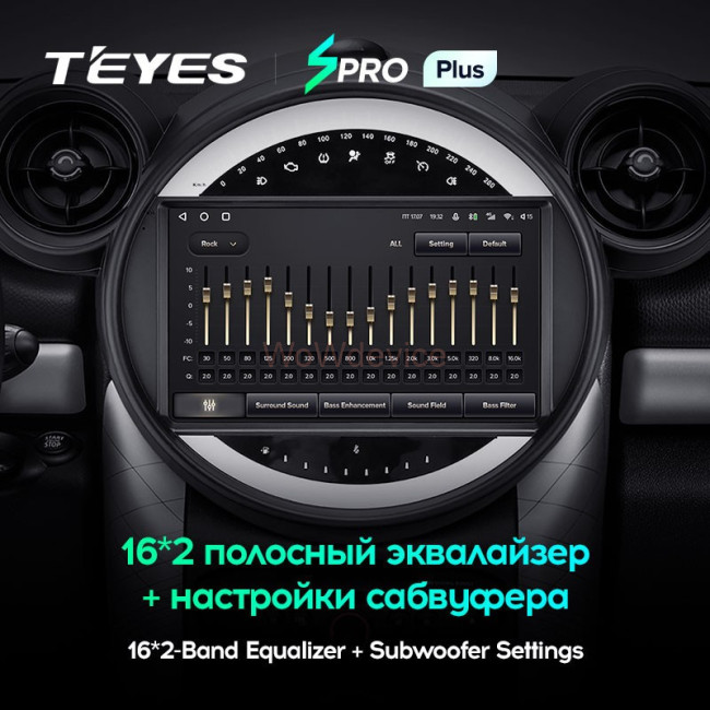 Штатная магнитола Teyes SPRO Plus 4/64 Mini Cooper (2010-2016) Штатная магнитола Teyes SPRO Plus 4/64 Mini Cooper (2010-2016)