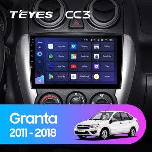 Штатная магнитола Teyes CC3L 4/32 LADA Granta Sport (2011-2018) Тип-A
