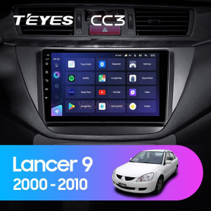 Штатная магнитола Teyes CC3L 4/32 Mitsubishi Lancer 9 CS (2000-2010)
