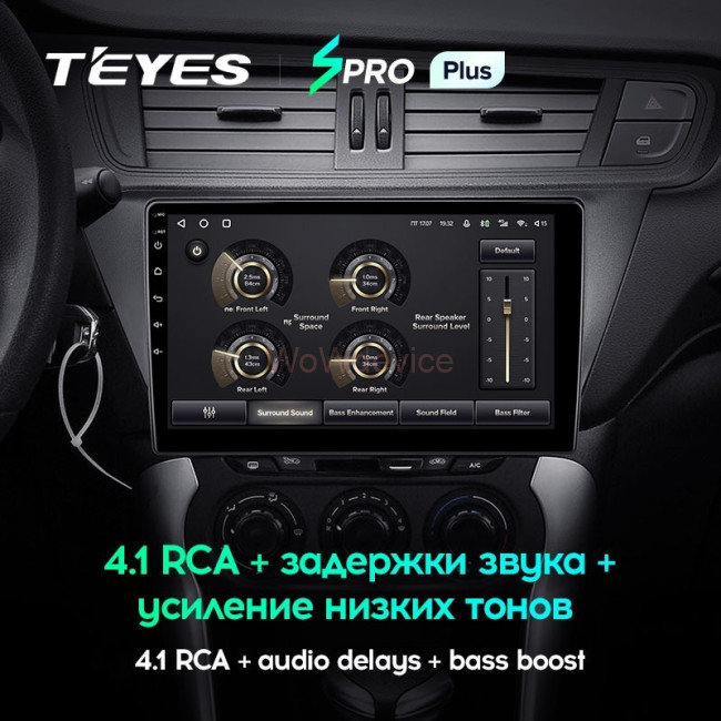 Штатная магнитола Teyes SPRO Plus 6/128 Citroen C3-XR (2010-2018) (F2)