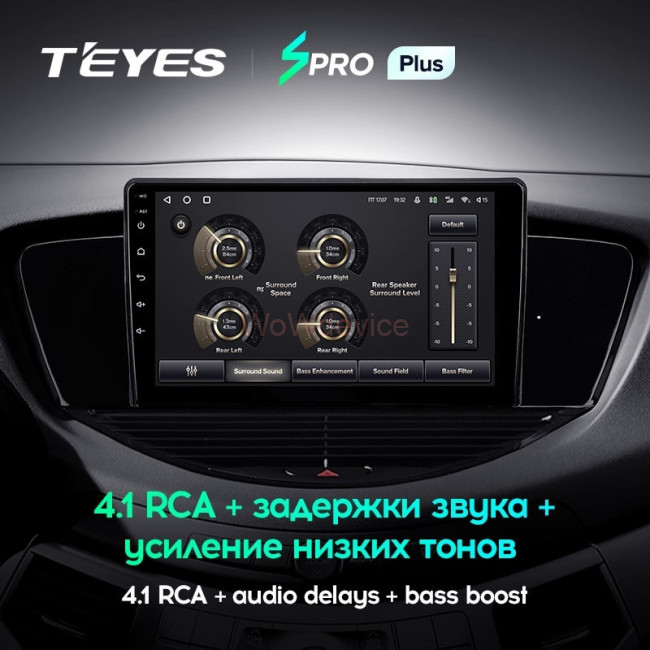 Штатная магнитола Teyes SPRO Plus 4/64 Subaru Tribeca WX W10 (2004-2014)