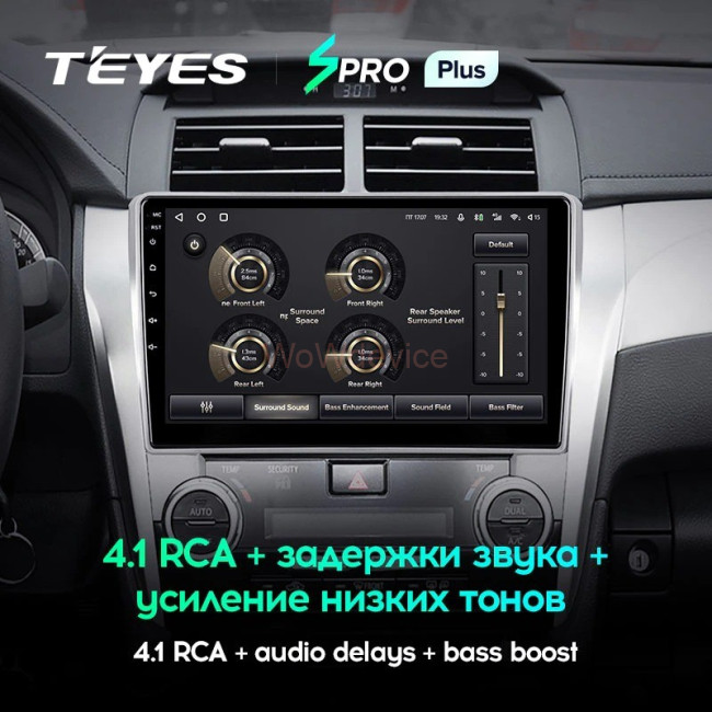 Штатная магнитола Teyes SPRO Plus 3/32 Toyota Camry 7 XV 50 55 (2011-2014) Тип-B