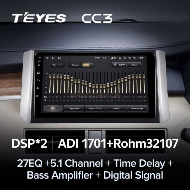 Штатная магнитола Teyes CC3 3/32 Mitsubishi Xpander (2017-2020)