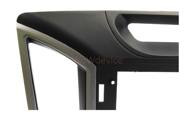 Рамка магнитолы 9.0" (цв.Черный и Серебристый) для HYUNDAI Creta 2015+; iX-25 2014+ Рамка магнитолы 9.0" (цв.Черный и Серебристый) для HYUNDAI Creta 2015+; iX-25 2014+