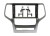Рамка магнитолы 9.0" (цв.Серый) для JEEP Grand Cherokee 2011-2013