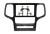 Рамка магнитолы 9.0" (цв.Серый) для JEEP Grand Cherokee 2011-2013
