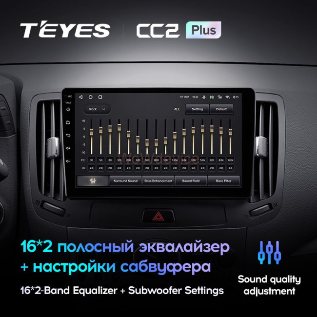 Штатная магнитола Teyes CC2 Plus 3/32 Infiniti G4 G25 G35 G37 (2006-2013) Штатная магнитола Teyes CC2 Plus 3/32 Infiniti G4 G25 G35 G37 (2006-2013)