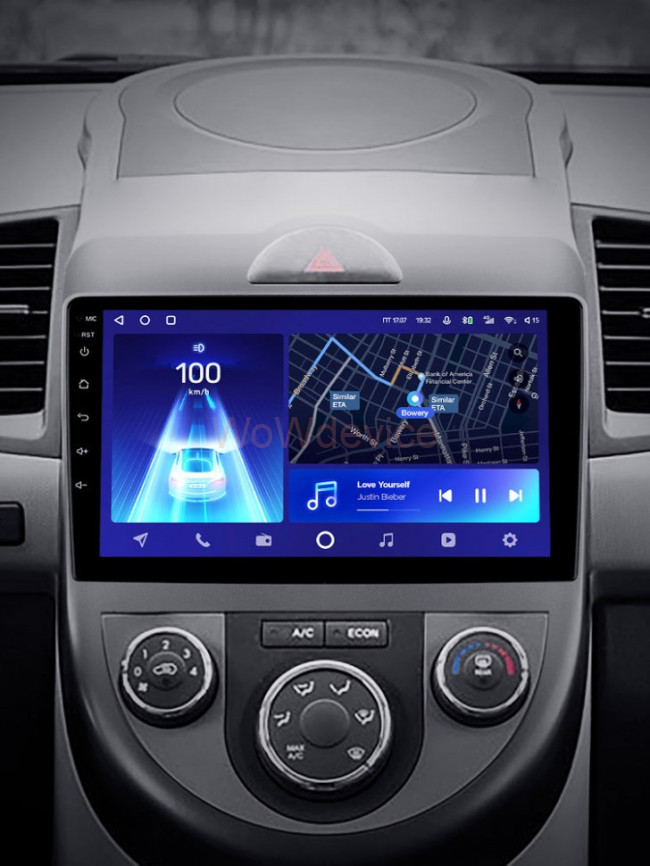 Штатная магнитола Teyes CC2 Plus 6/128 Kia Soul 1 (2008-2014)