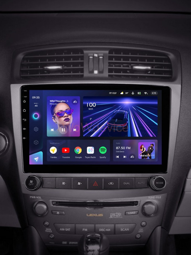 Штатная магнитола Teyes CC3 3/32 Lexus IS250 XE20 (2005-2013) Тип-B Штатная магнитола Teyes CC3 3/32 Lexus IS250 XE20 (2005-2013) Тип-B