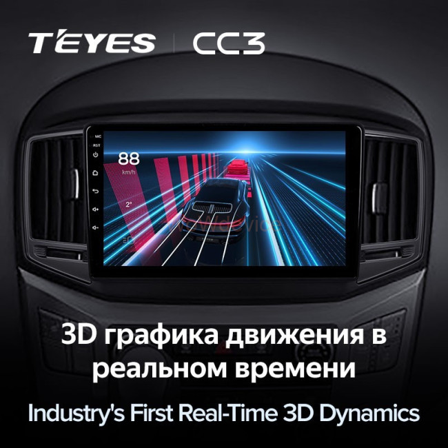 Штатная магнитола Teyes CC3 4/64 Hyundai H1 2 (2017-2018) Штатная магнитола Teyes CC3 4/64 Hyundai H1 2 (2017-2018)