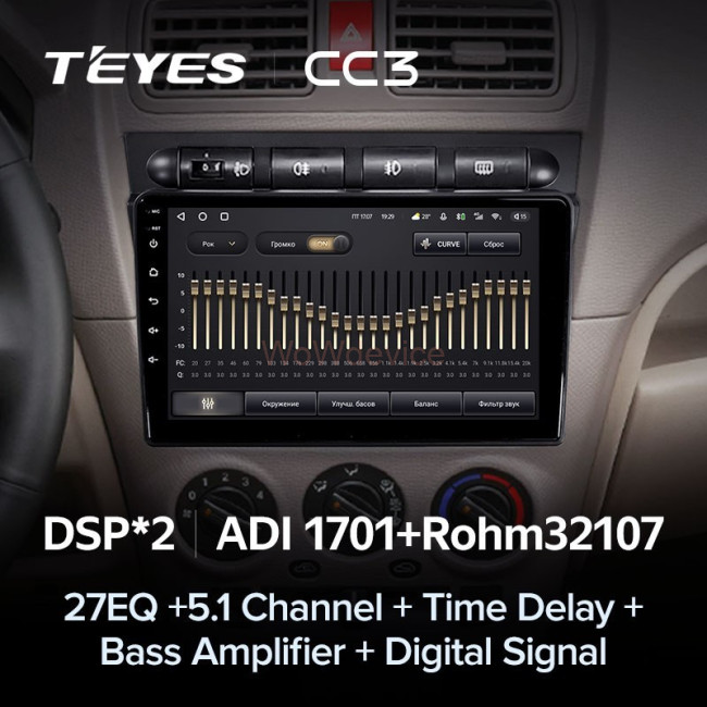Штатная магнитола Teyes CC3 6/128 Kia Picanto SA Morning (2004-2007) Штатная магнитола Teyes CC3 6/128 Kia Picanto SA Morning (2004-2007)