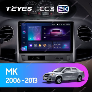 Штатная магнитола Teyes CC3 2K 360 6/128 Geely MK 1 (2006-2013)