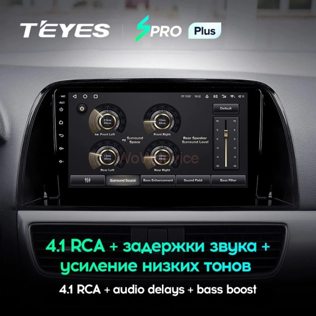 Штатная магнитола Teyes SPRO Plus 3/32 Mazda CX-5 (2012-2015) Тип-A