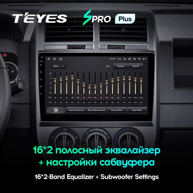 Штатная магнитола Teyes SPRO Plus 6/128 Jeep Compass 1 MK (2006-2010) Штатная магнитола Teyes SPRO Plus 6/128 Jeep Compass 1 MK (2006-2010)